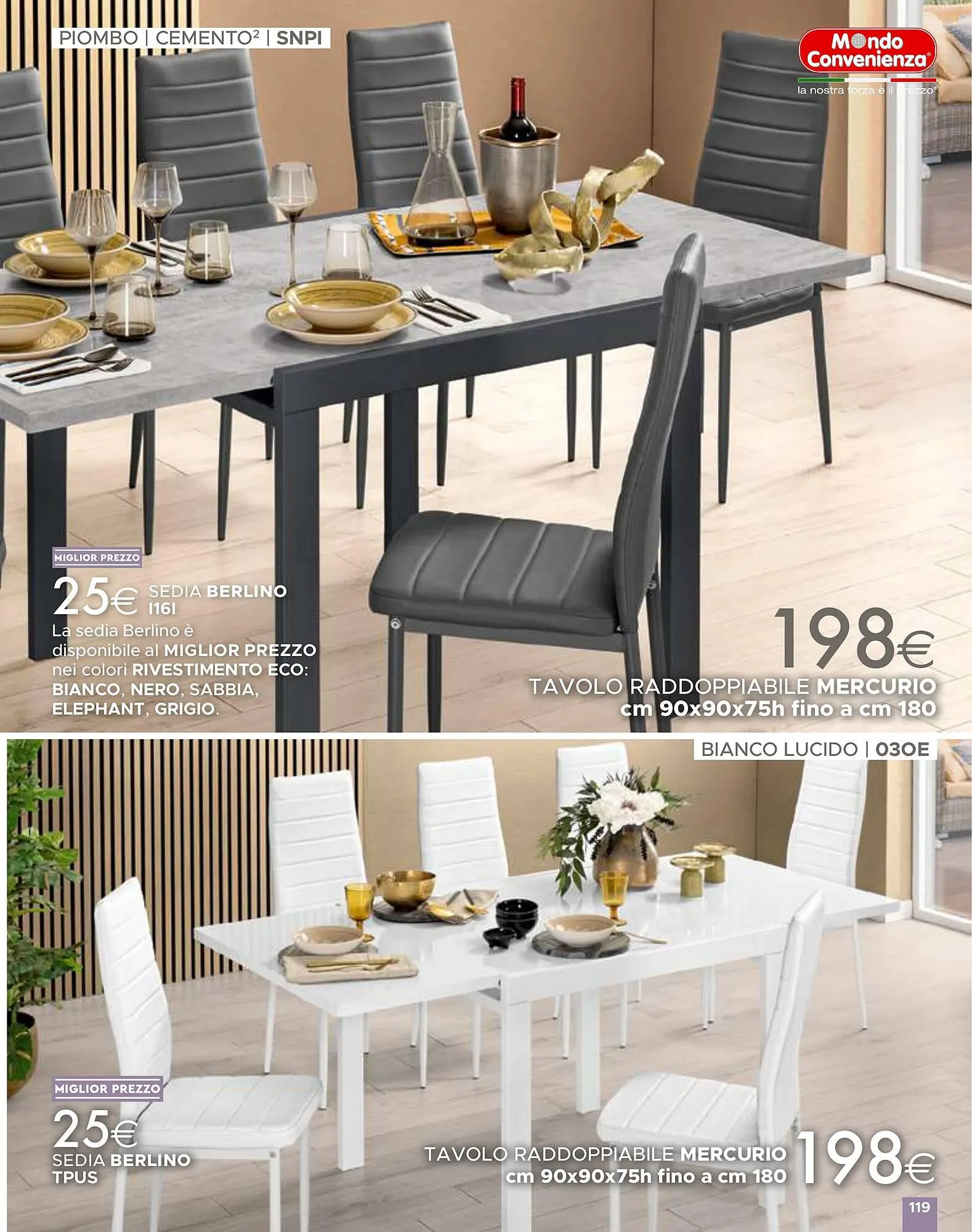 Volantino Mondo Convenienza da 1 aprile a 1 settembre di 2024 - Pagina del volantino 119