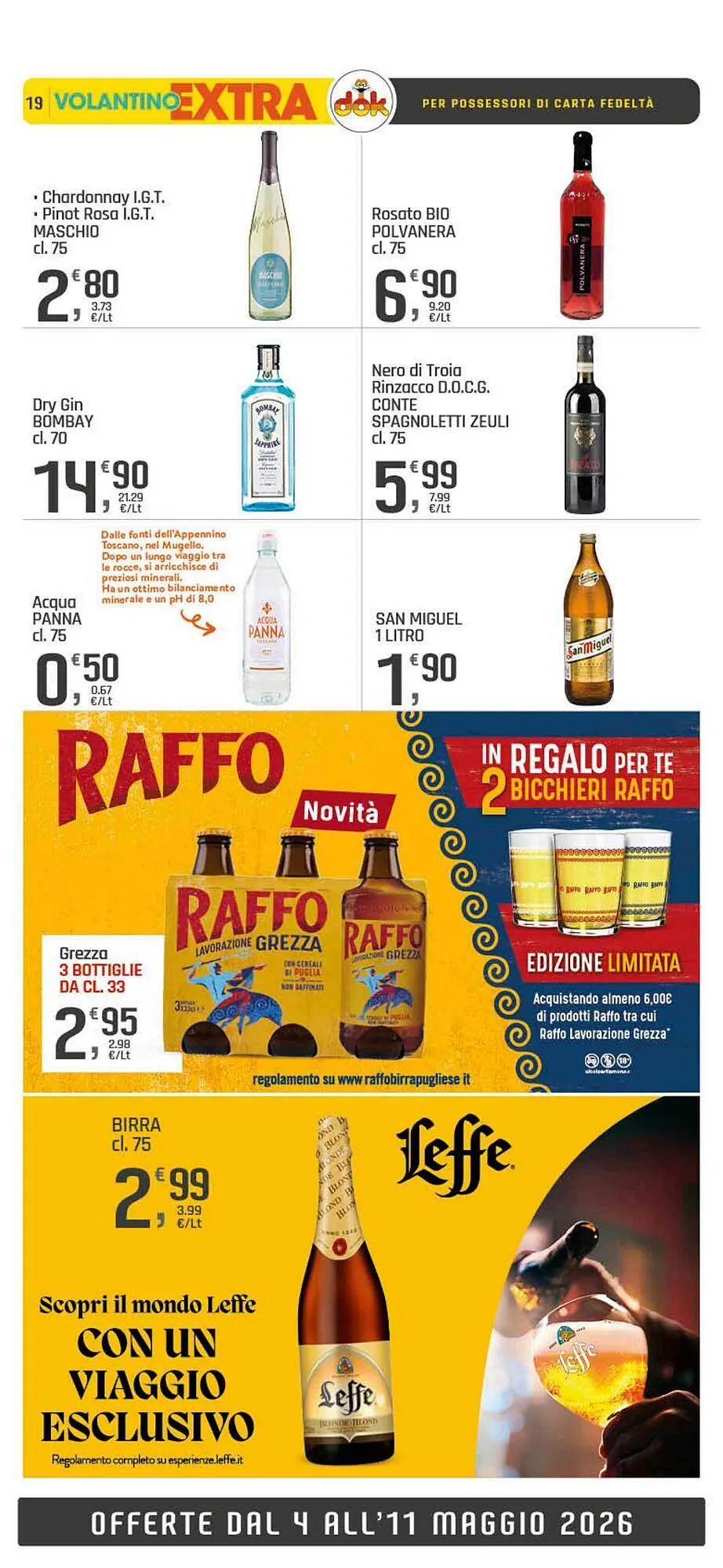 Volantino Supermercati Dok da 4 maggio a 11 maggio di 2026 - Pagina del volantino 19