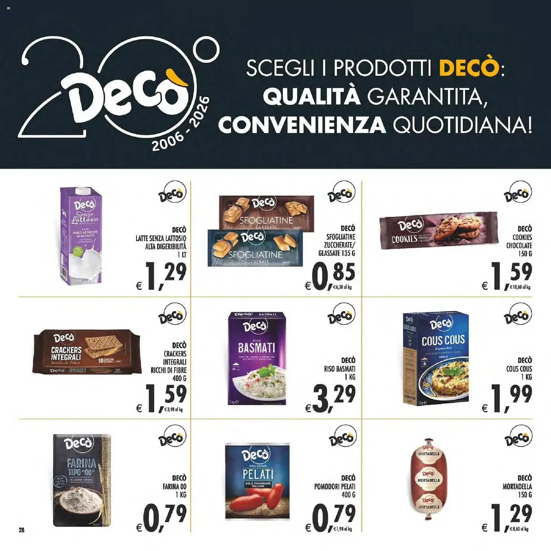 Volantino Gourmet Déco da 8 maggio a 18 maggio di 2026 - Pagina del volantino 28