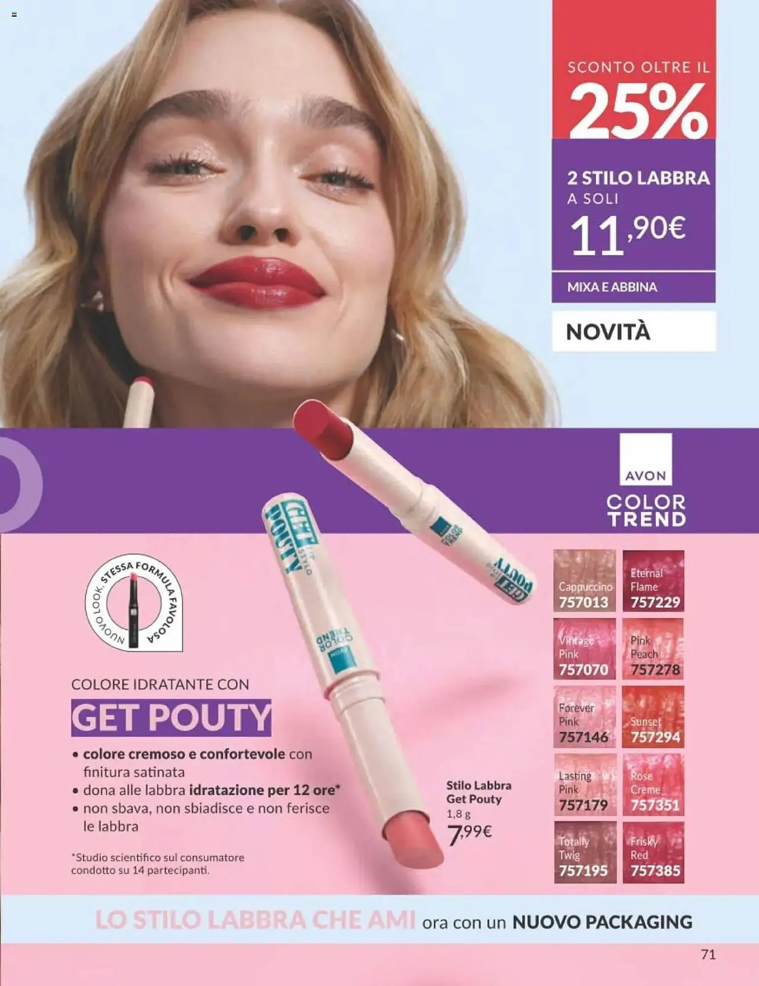 Catalogo Avon da 1 ottobre a 31 ottobre di 2025 - Pagina del volantino 71