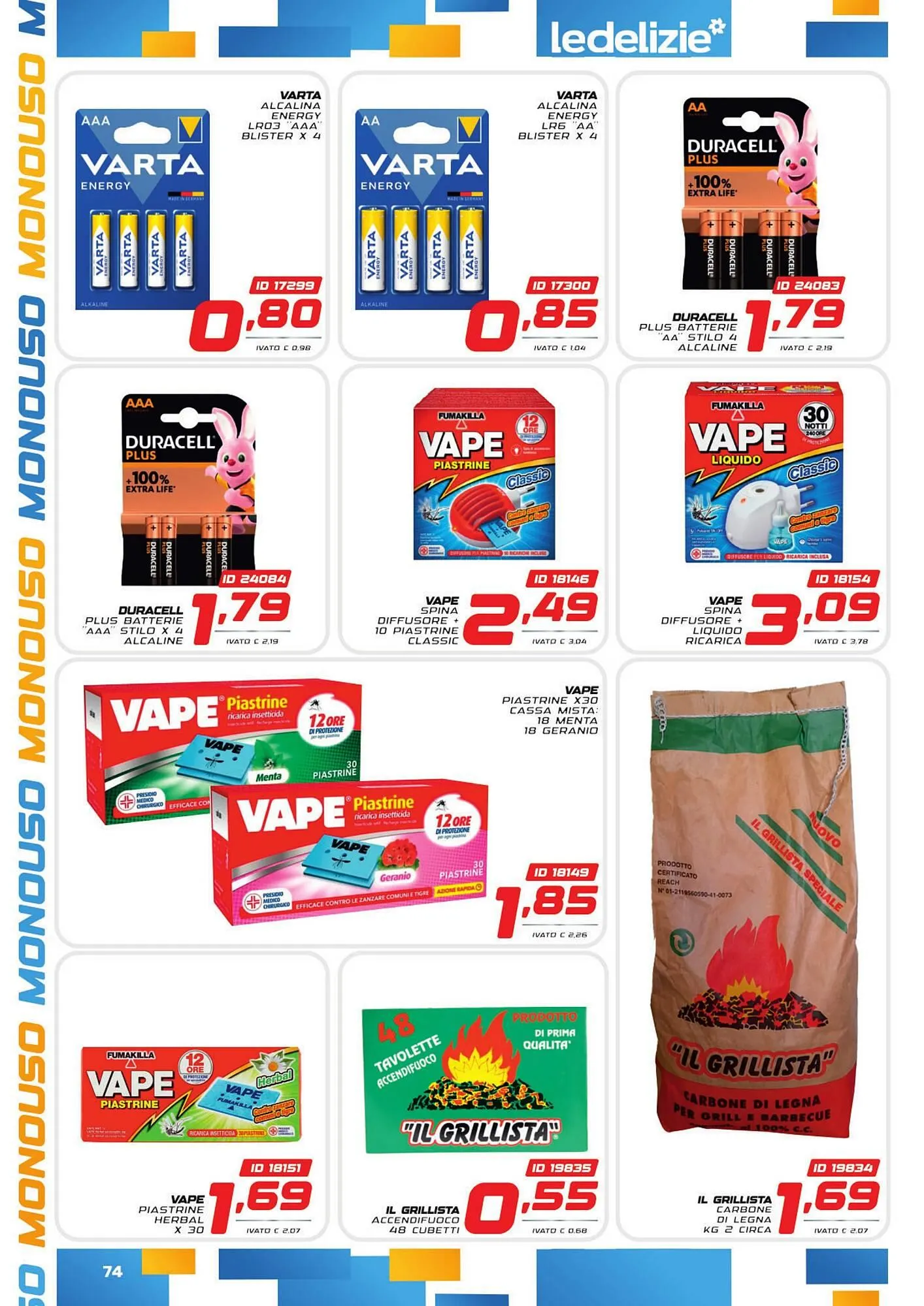 Volantino Le Delizie del Sud da 17 marzo a 31 marzo di 2025 - Pagina del volantino 74