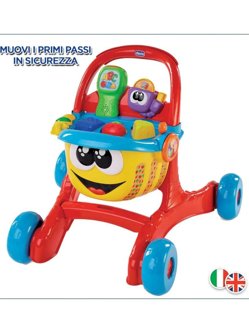 Lello il carrello primipassi bilingue – chicco