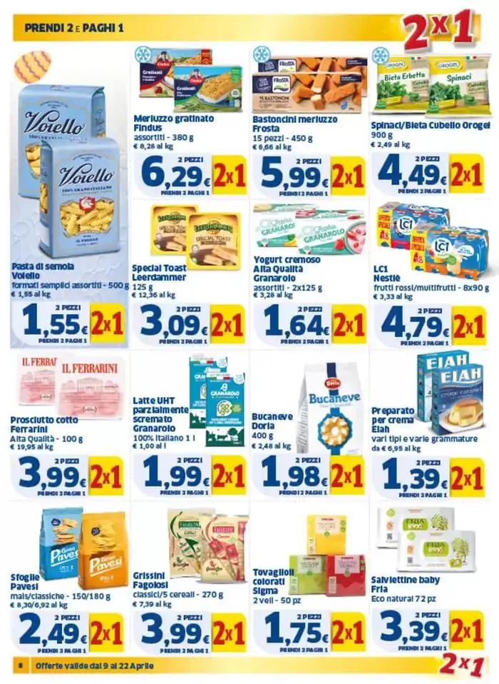 Buona Pasqua da 9 aprile a 22 aprile di 2025 - Pagina del volantino 8