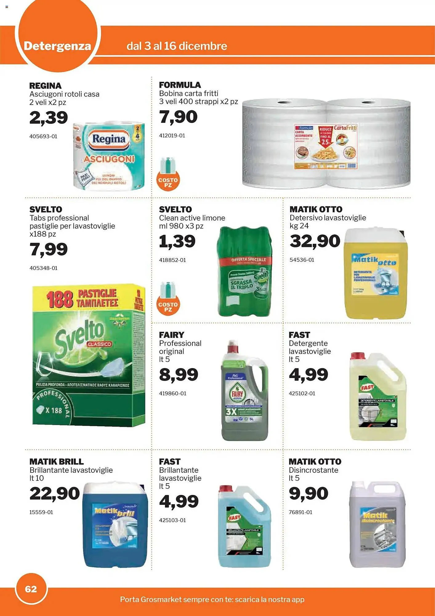 Volantino GrosMarket da 3 dicembre a 16 dicembre di 2025 - Pagina del volantino 62