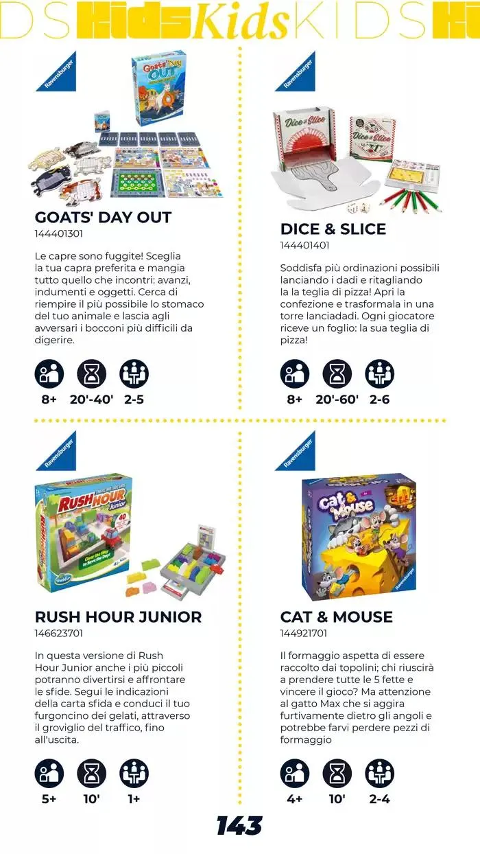 Catalogo Giochi di Società da 1 marzo a 15 marzo di 2025 - Pagina del volantino 143