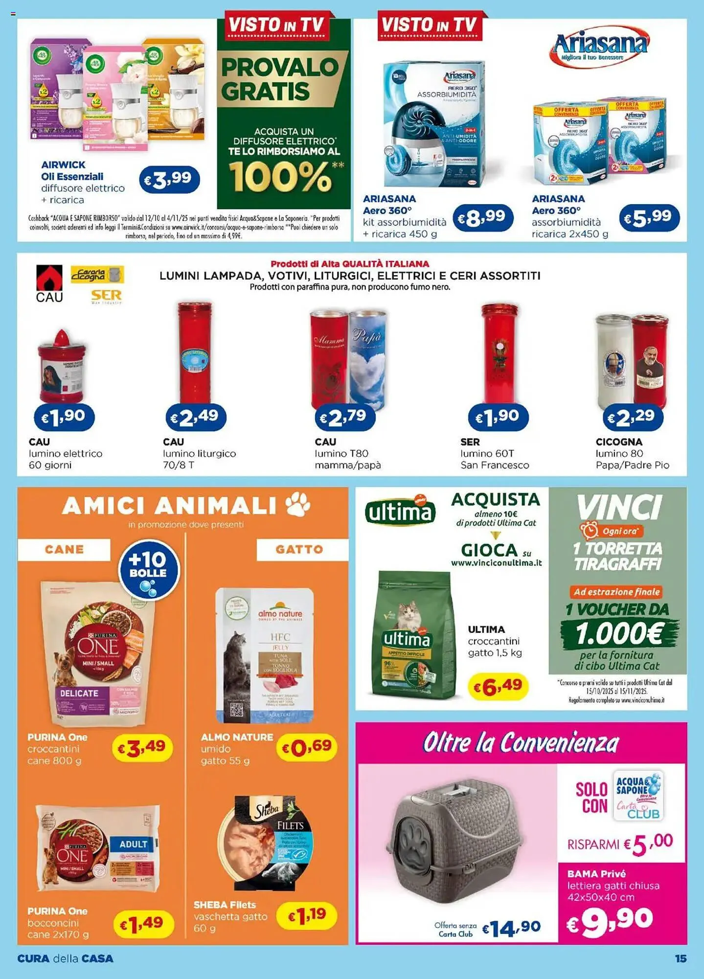 Volantino Acqua & Sapone da 16 ottobre a 4 novembre di 2025 - Pagina del volantino 15