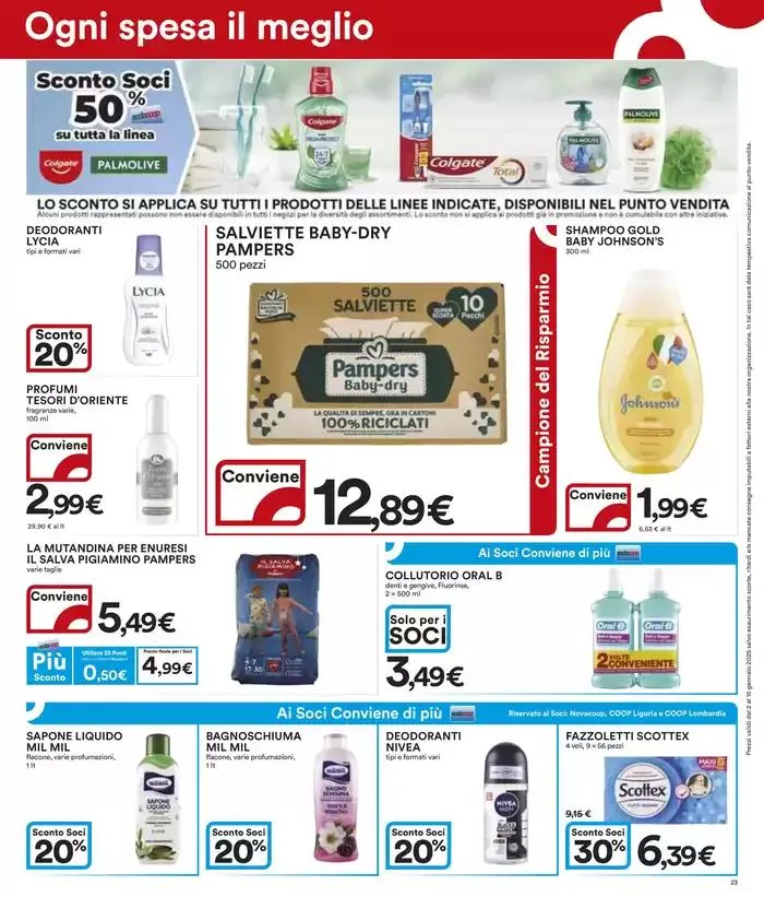 Prendi 2 Paghi 1 da 7 gennaio a 15 gennaio di 2025 - Pagina del volantino 23