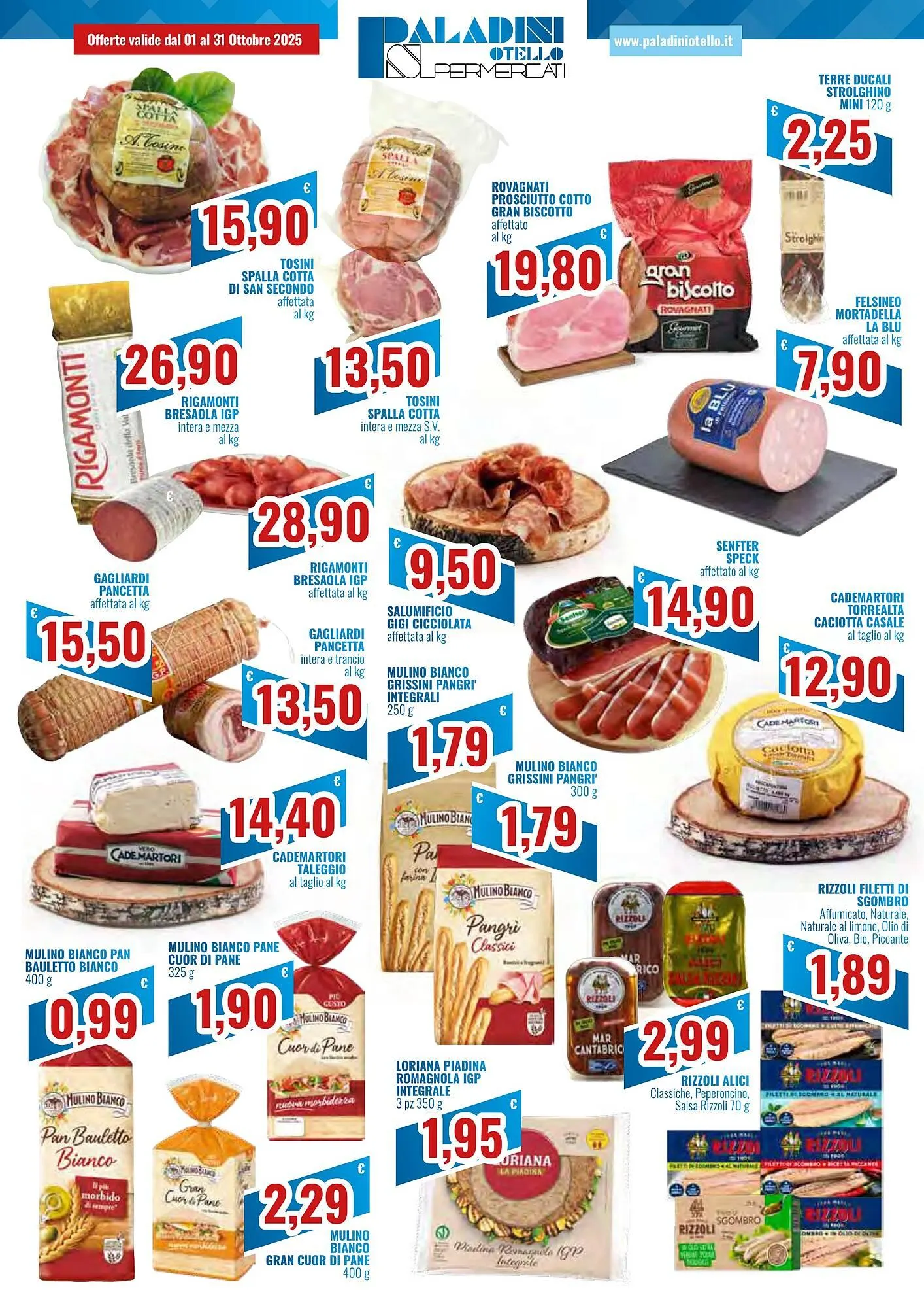 Volantino Paladini Otello Supermercato da 1 ottobre a 31 ottobre di 2025 - Pagina del volantino 2