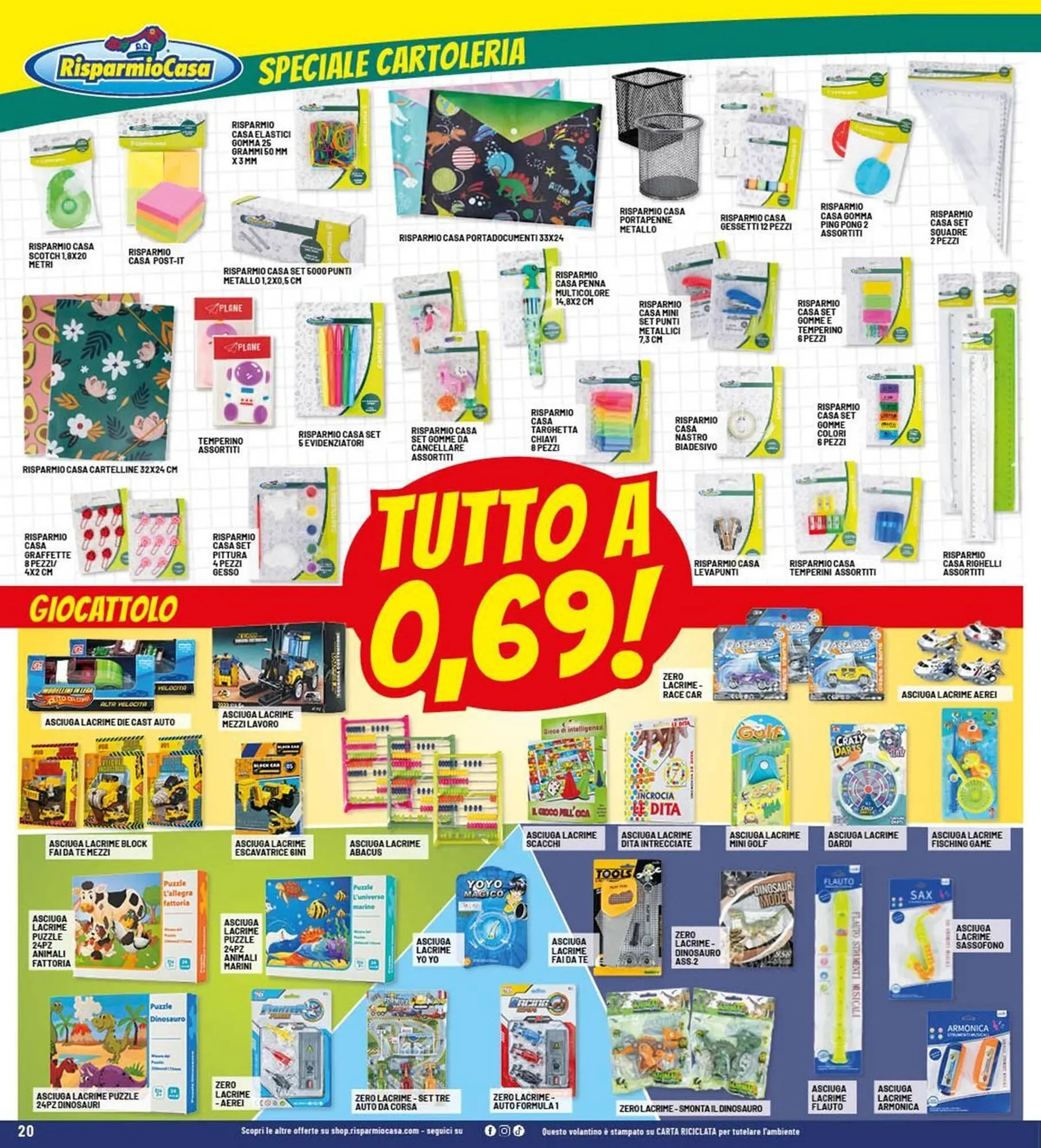 Volantino Risparmio Casa da 20 settembre a 12 ottobre di 2025 - Pagina del volantino 20