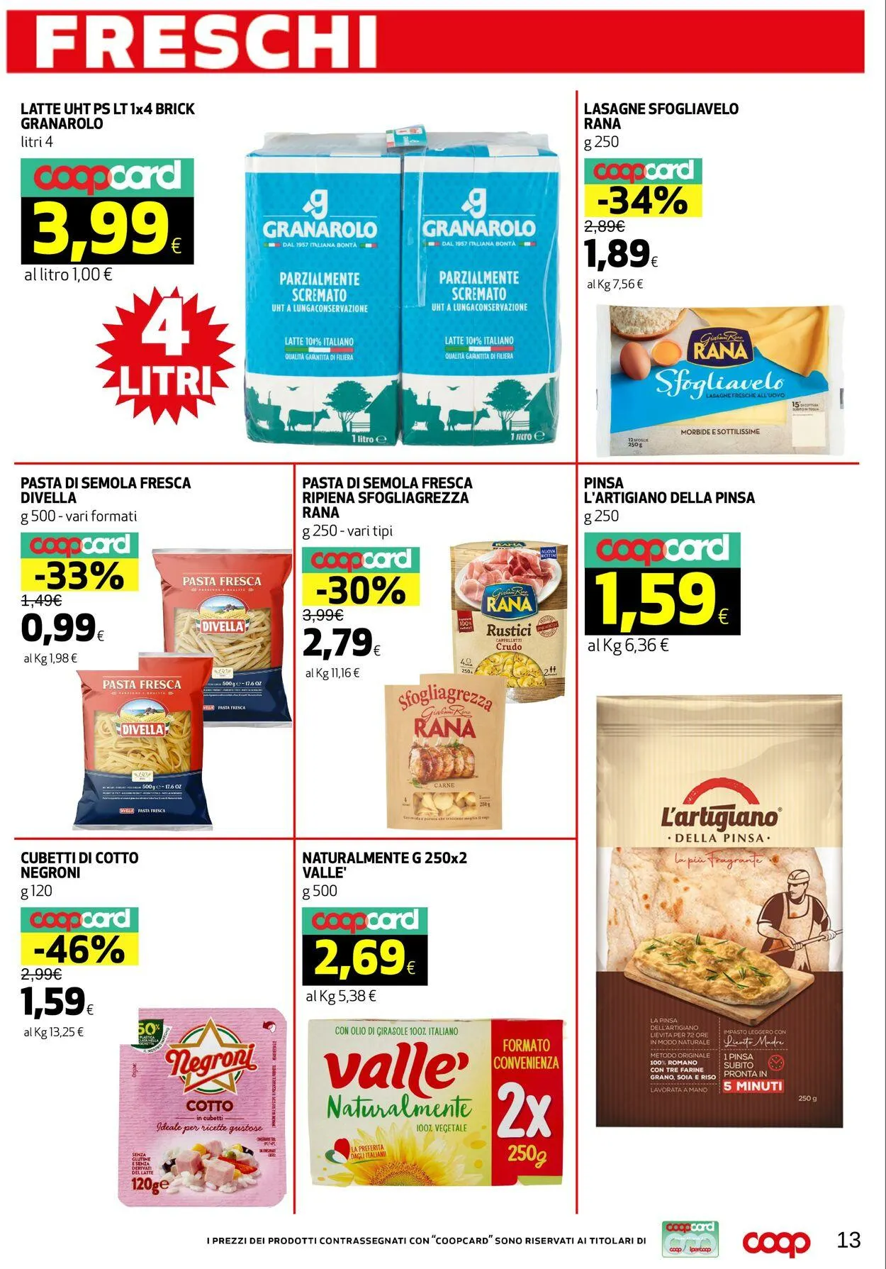 Coop Volantino attuale da 7 agosto a 20 agosto di 2025 - Pagina del volantino 13