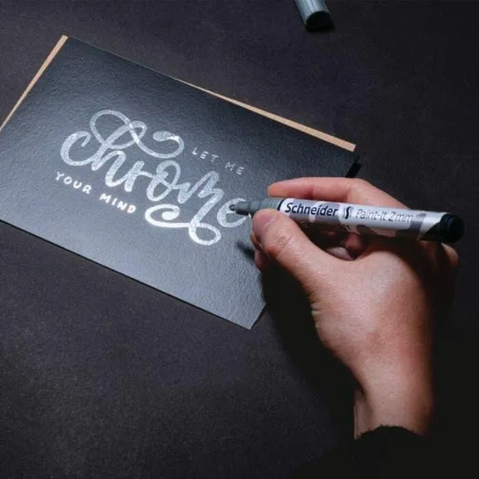 Marcatori effetto specchio schneider - 2 pezzi assortiti