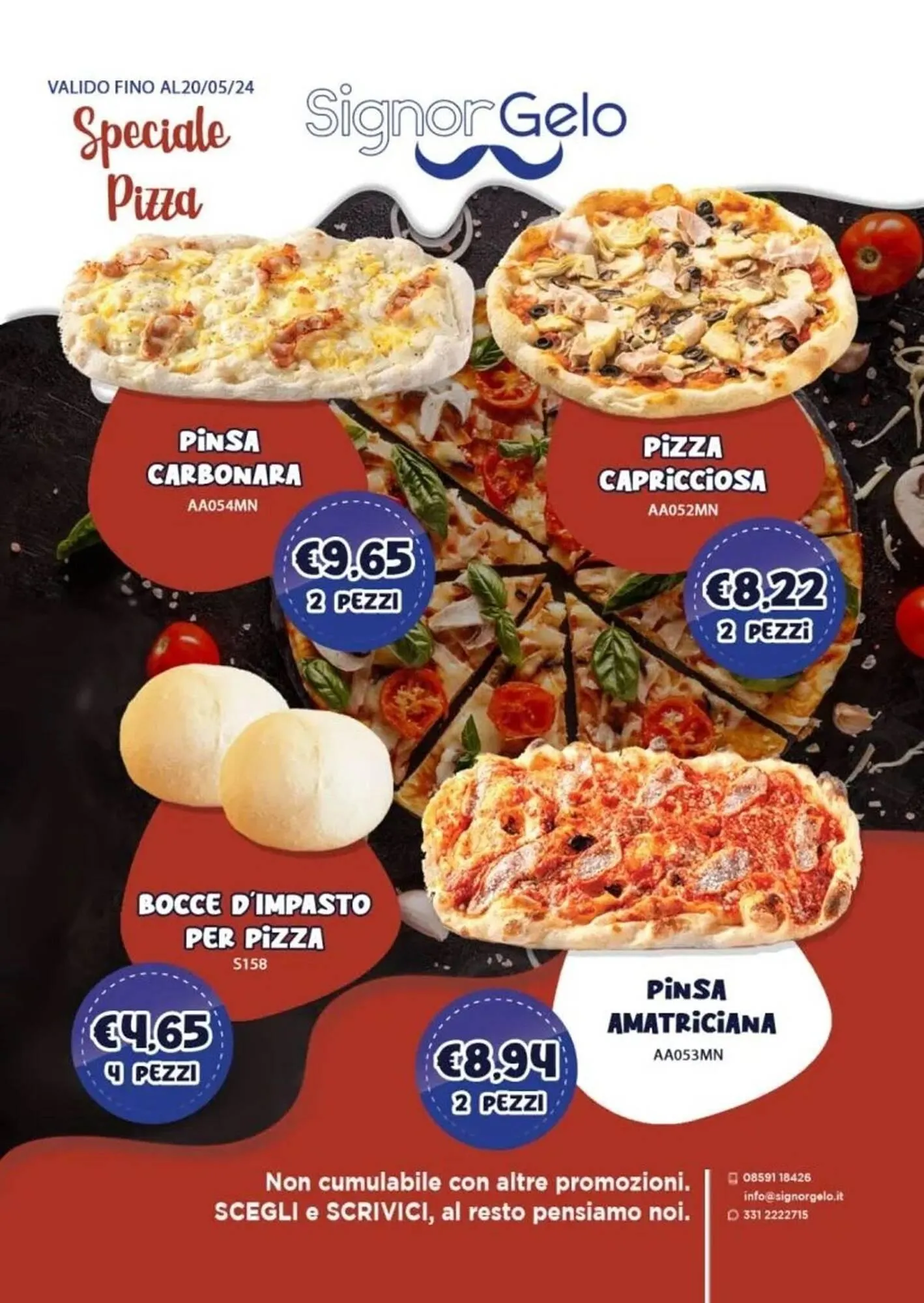 Volantino Signor Gelo - 1