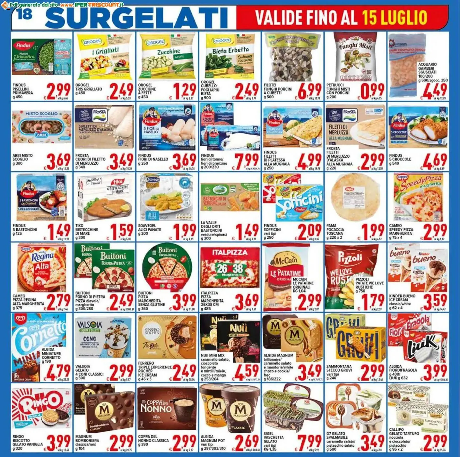 Volantino Iper Triscount da 4 luglio a 15 luglio di 2025 - Pagina del volantino 18