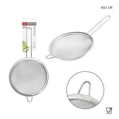 Dc Casa - Round Steel Strainer D22Cm
