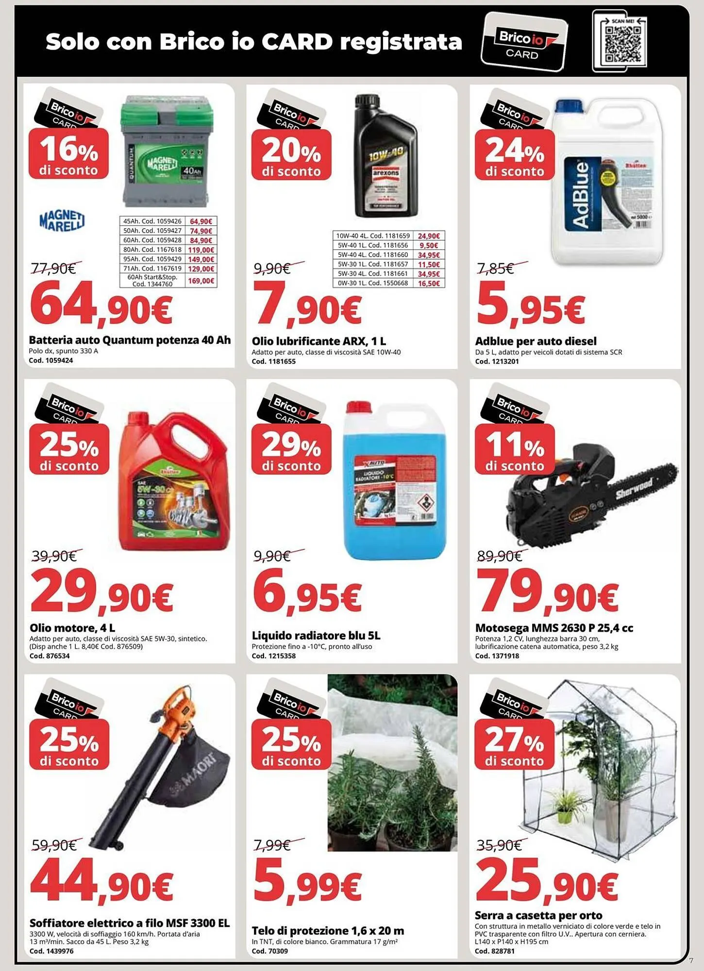 Volantino Brico Io da 6 novembre a 23 novembre di 2025 - Pagina del volantino 7