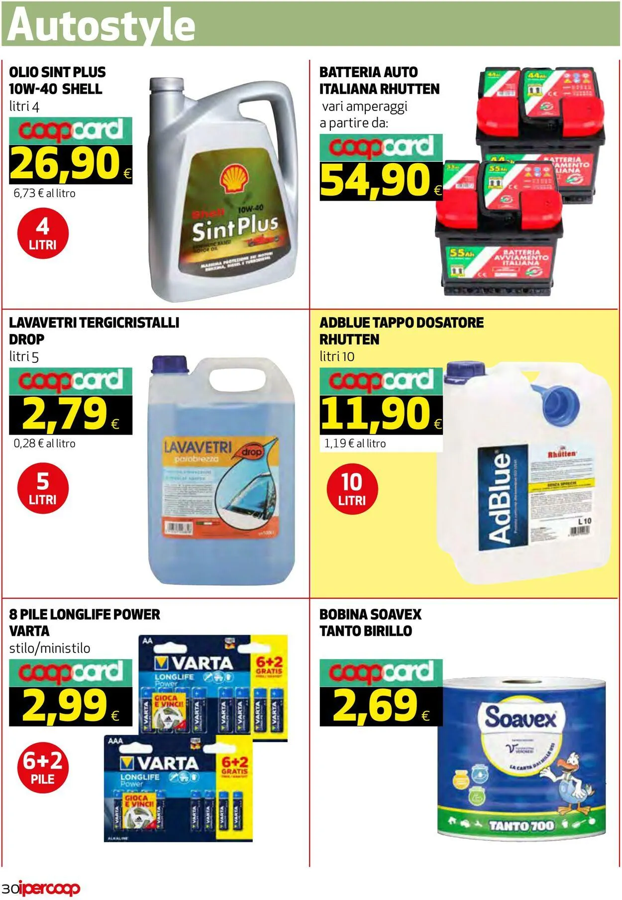 Coop Volantino attuale da 25 luglio a 5 agosto di 2025 - Pagina del volantino 30