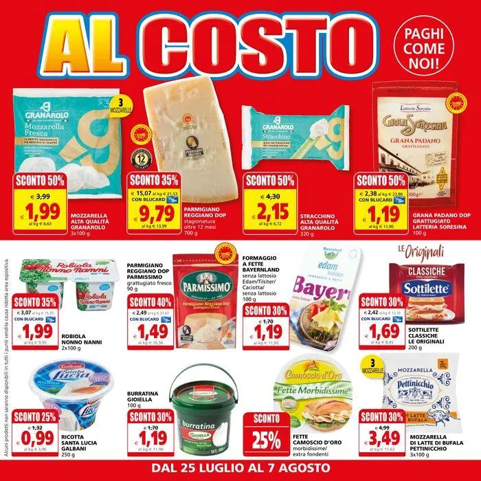 Al costo da 25 luglio a 7 agosto di 2024 - Pagina del volantino 6