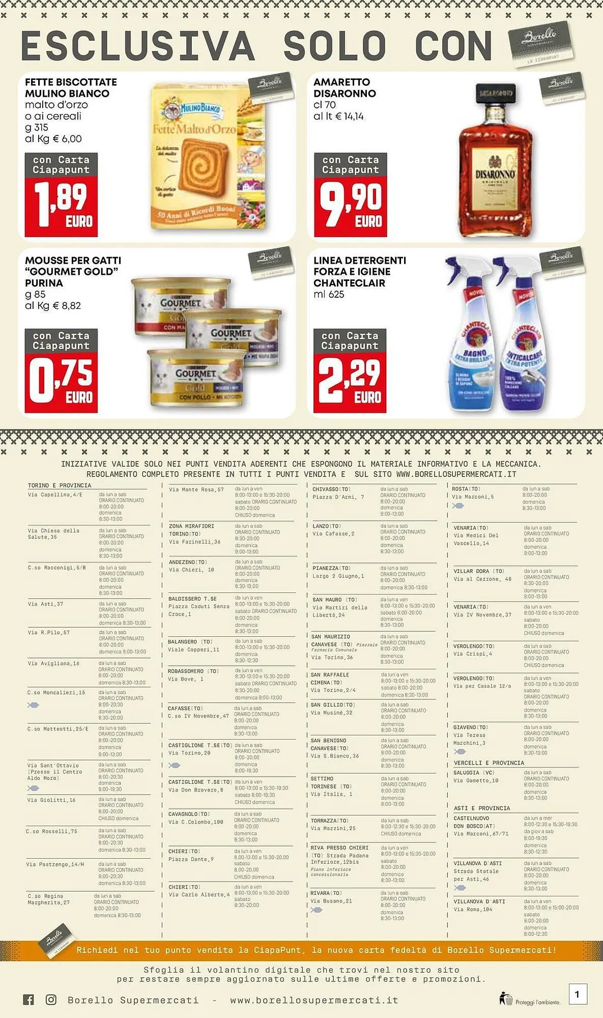 Volantino Borello Supermercati da 4 dicembre a 17 dicembre di 2025 - Pagina del volantino 12