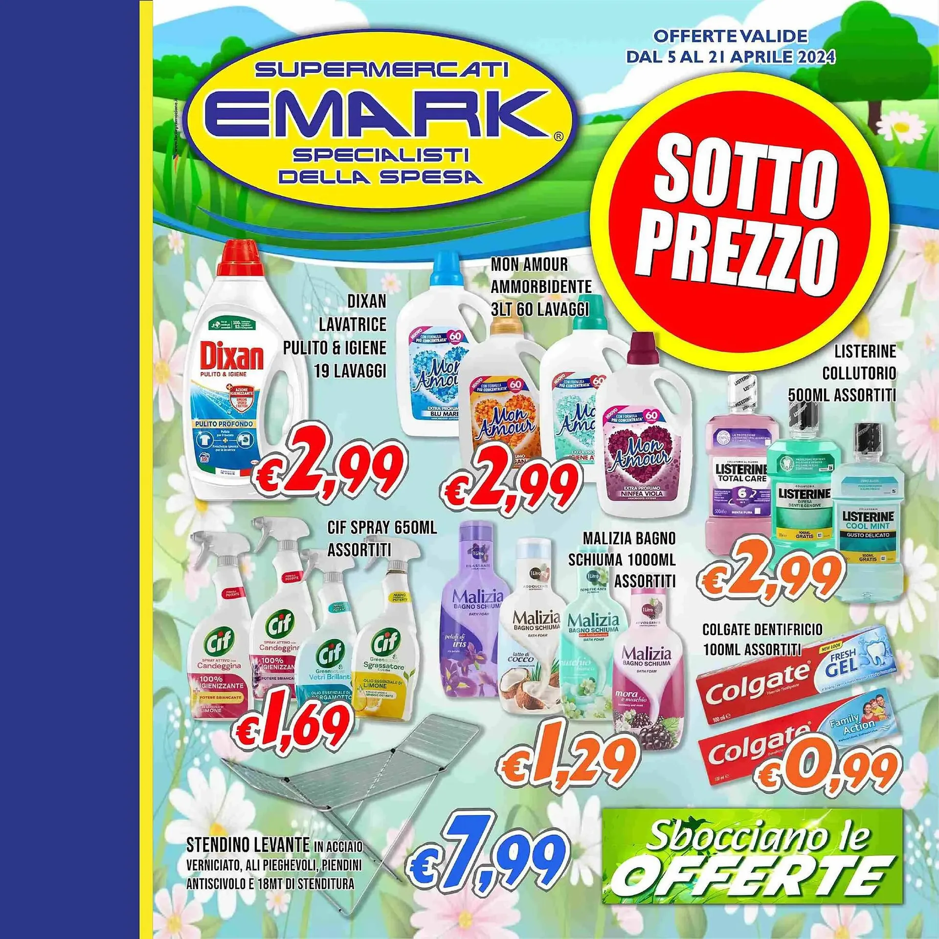 Volantino Supermercati Emark da 5 aprile a 21 aprile di 2024 - Pagina del volantino