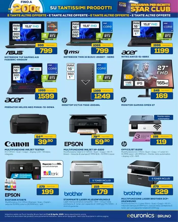 Star Bonus continua -200 euro da 3 aprile a 16 aprile di 2025 - Pagina del volantino 14