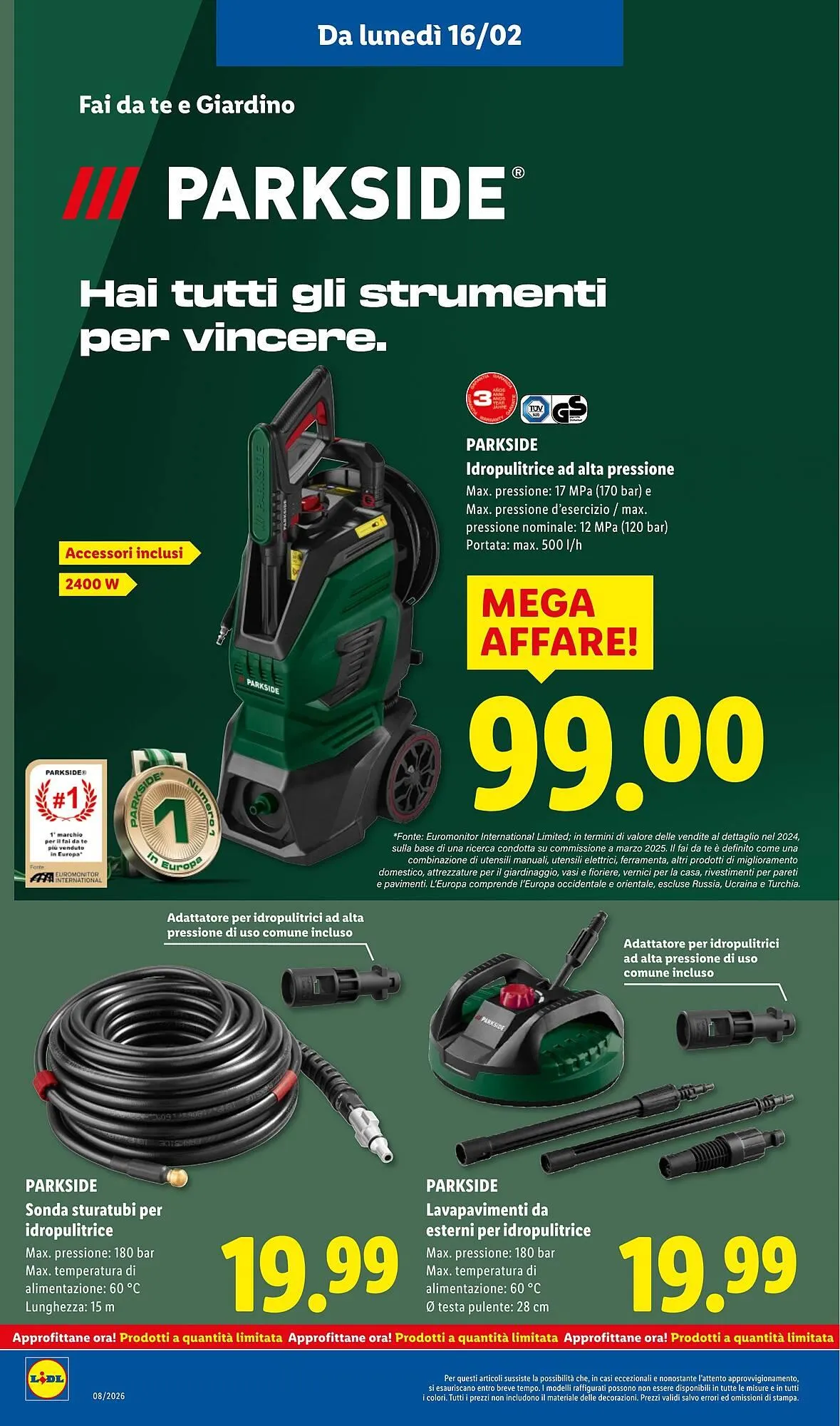 Volantino Lidl da 16 febbraio a 22 febbraio di 2026 - Pagina del volantino 24