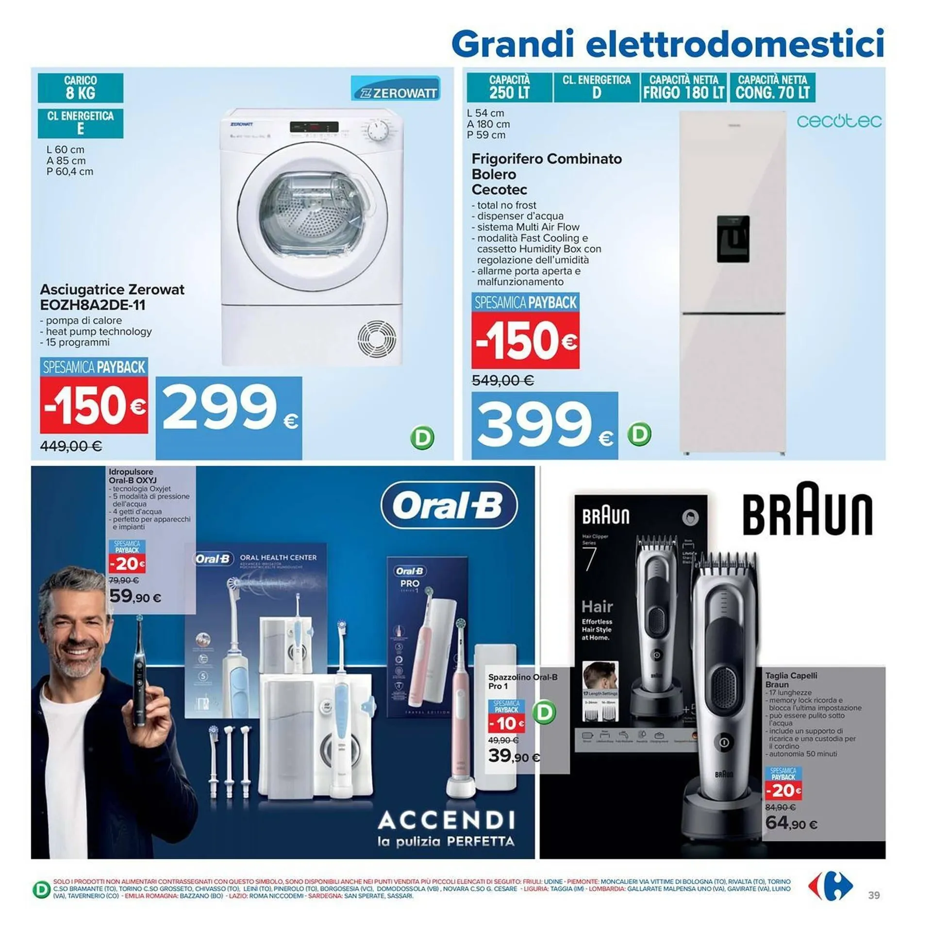 Volantino Carrefour Iper da 23 ottobre a 6 novembre di 2025 - Pagina del volantino 39