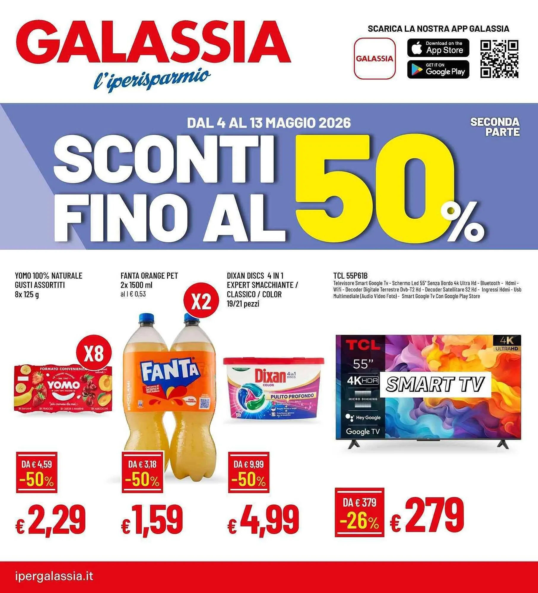 Volantino Galassia da 4 maggio a 13 maggio di 2026 - Pagina del volantino 1