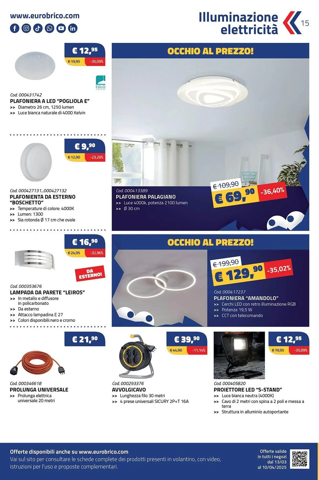 Volantino Eurobrico da 13 marzo a 10 aprile di 2025 - Pagina del volantino 15