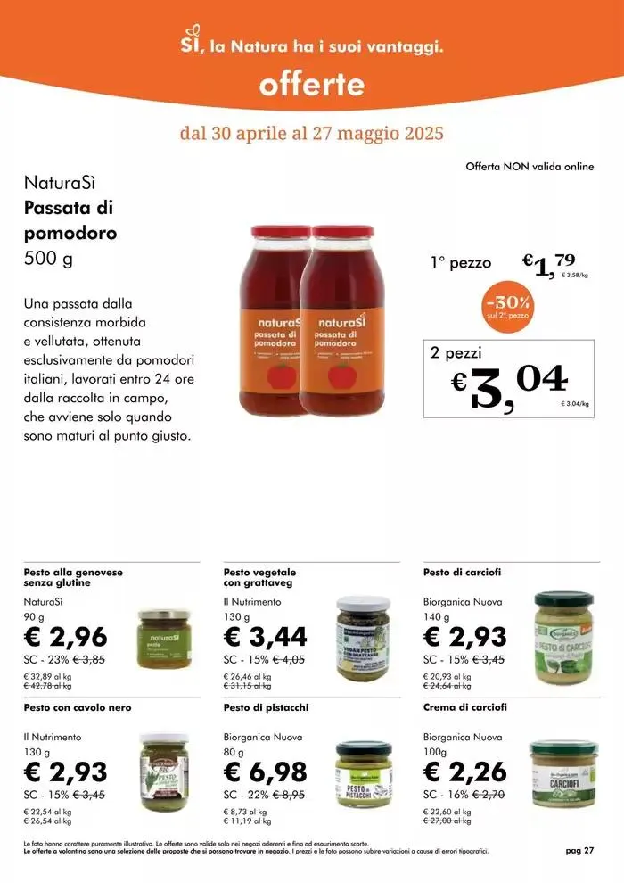 Una dispensa essenziale per l'arrivo dell'estate da 1 maggio a 31 maggio di 2025 - Pagina del volantino 27