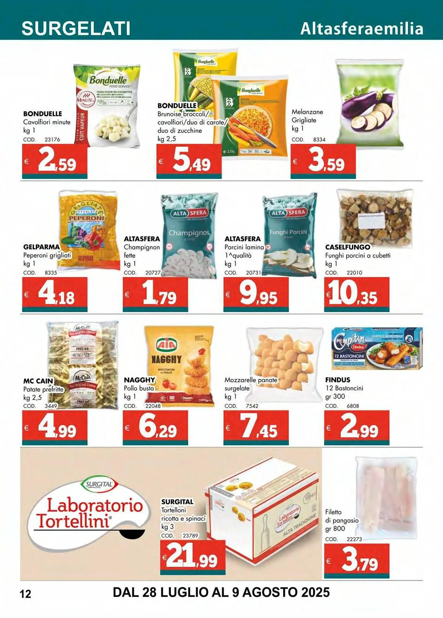 Volantino Altasfera da 28 luglio a 9 agosto di 2025 - Pagina del volantino 12