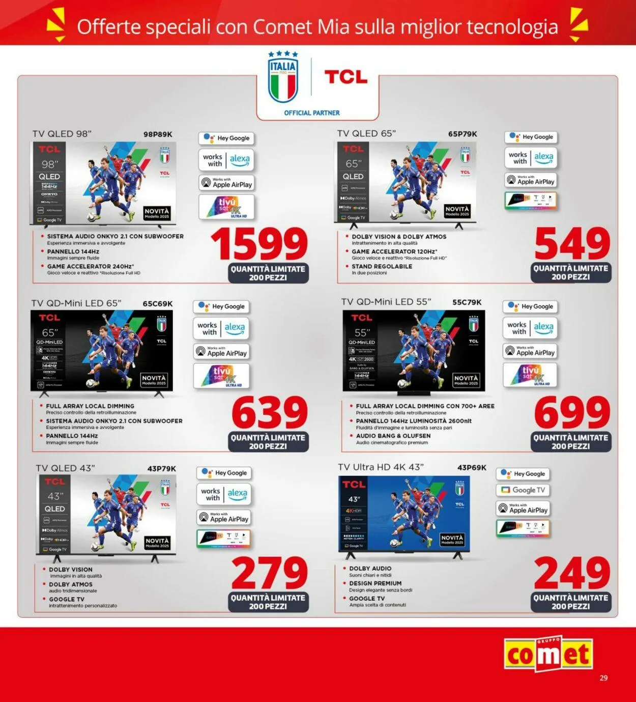Comet Volantino attuale da 9 ottobre a 22 ottobre di 2025 - Pagina del volantino 29