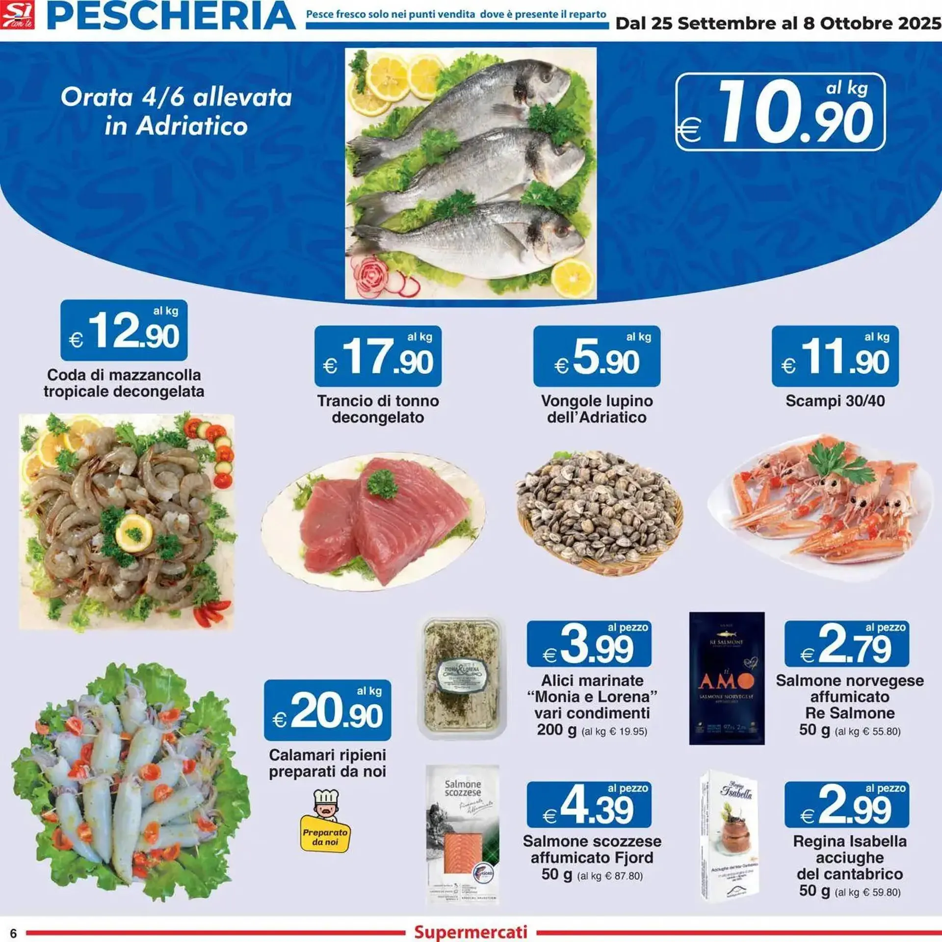 Volantino Sì con te da 25 settembre a 8 ottobre di 2025 - Pagina del volantino 6