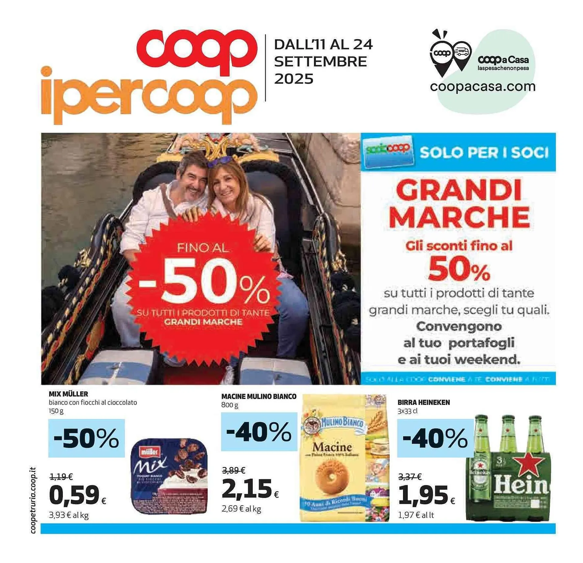 Volantino Ipercoop da 11 settembre a 24 settembre di 2025 - Pagina del volantino 1