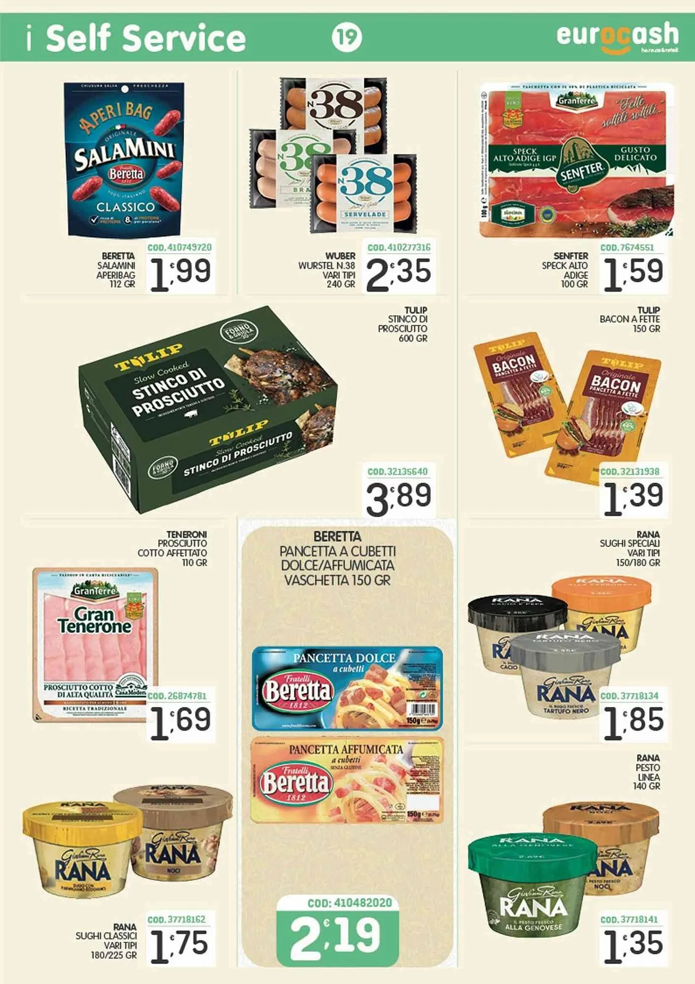 Volantino Eurocash da 16 marzo a 5 aprile di 2026 - Pagina del volantino 19