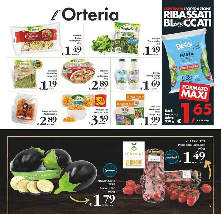 La qualita che conviene da 13 agosto a 22 agosto di 2024 - Pagina del volantino 9