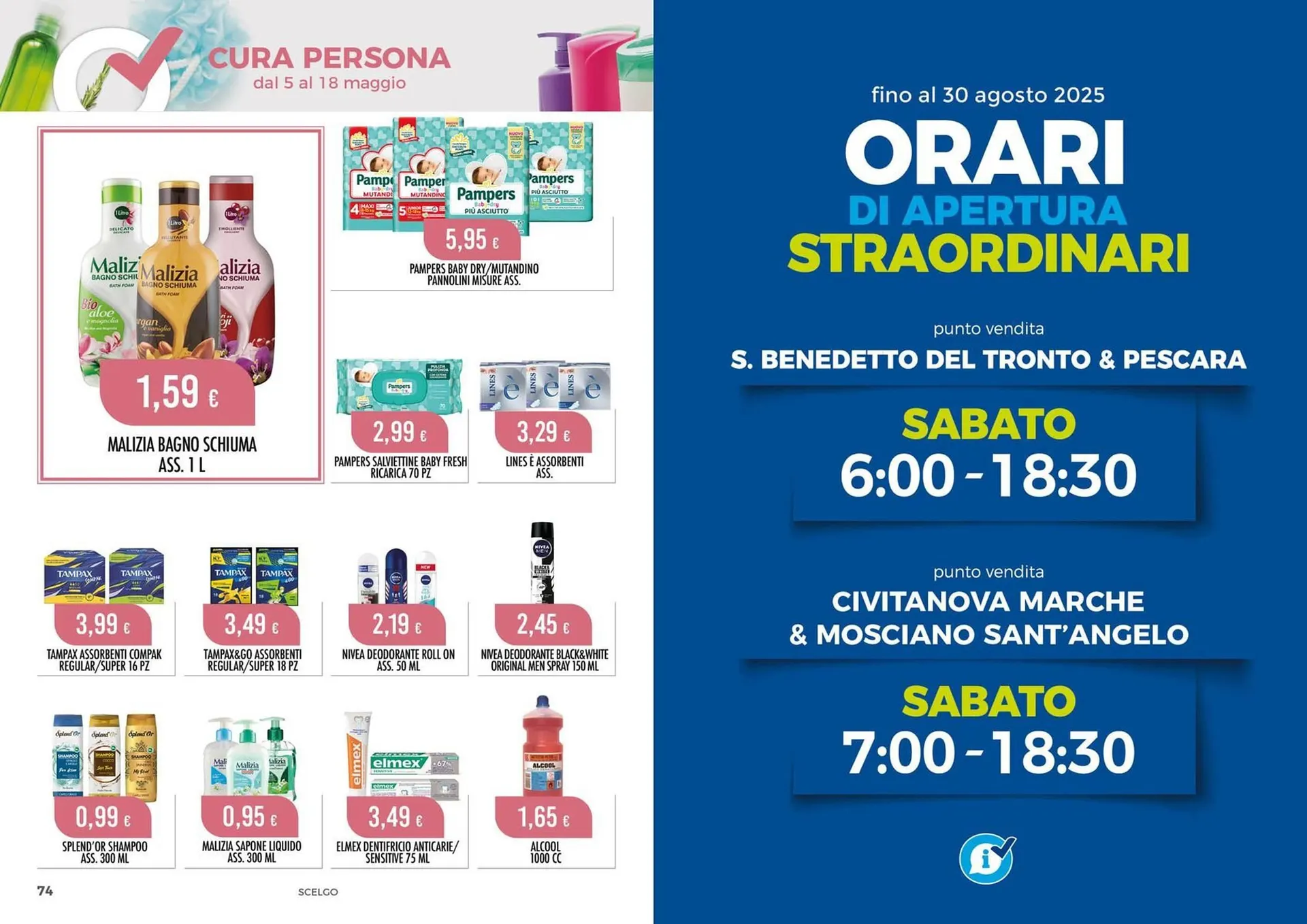 Volantino Scelgo da 5 maggio a 18 maggio di 2025 - Pagina del volantino 38