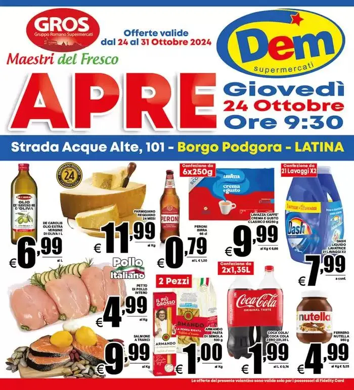 NUOVA APERTURA LATINA - 1