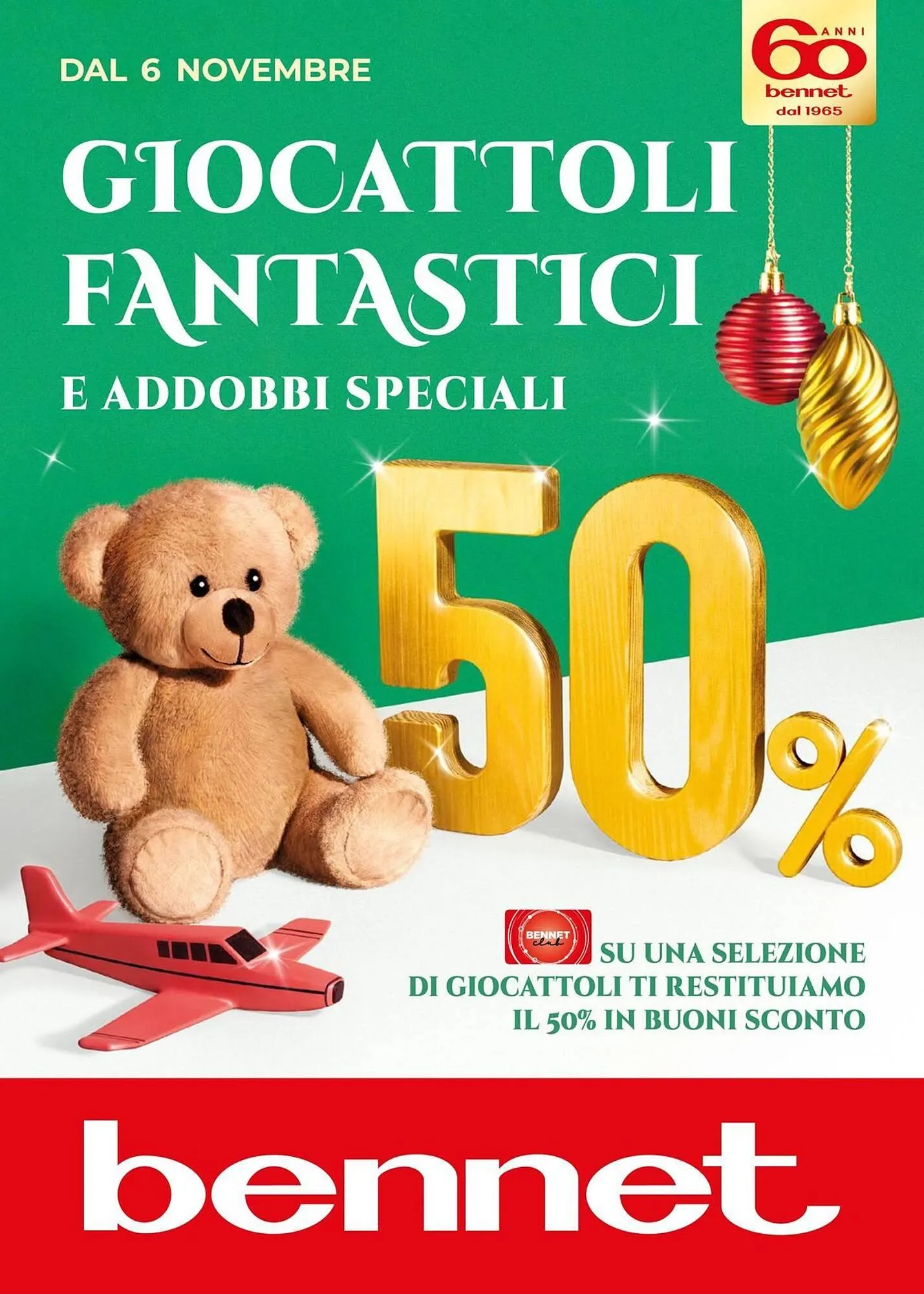 Volantino Bennet da 6 novembre a 23 dicembre di 2025 - Pagina del volantino 1