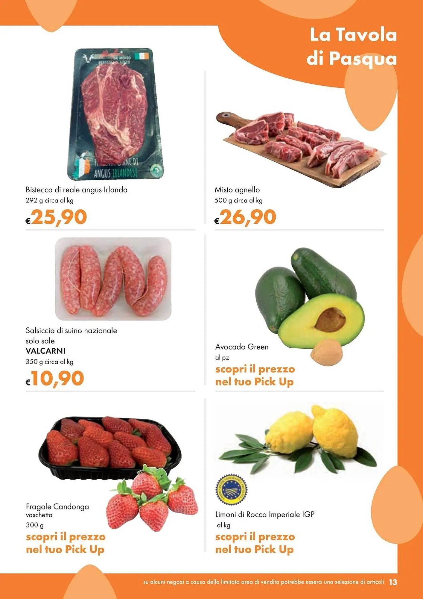 Volantino Supermercati Pick Up da 4 marzo a 5 aprile di 2026 - Pagina del volantino 13