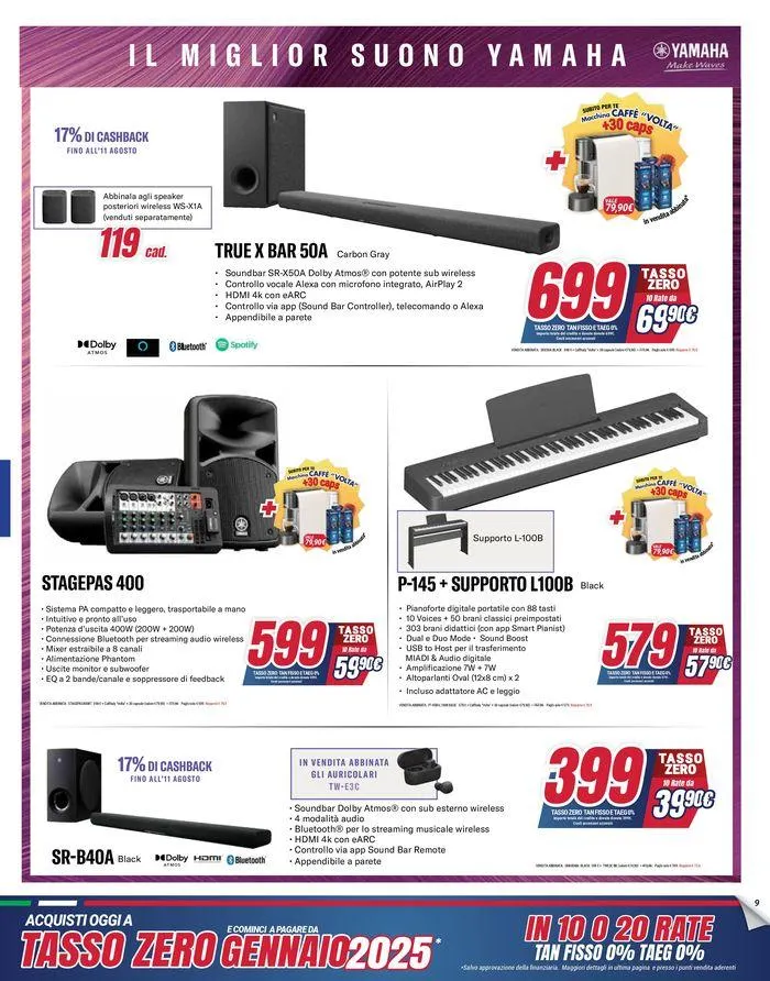 Tasso zero da 29 luglio a 21 agosto di 2024 - Pagina del volantino 9