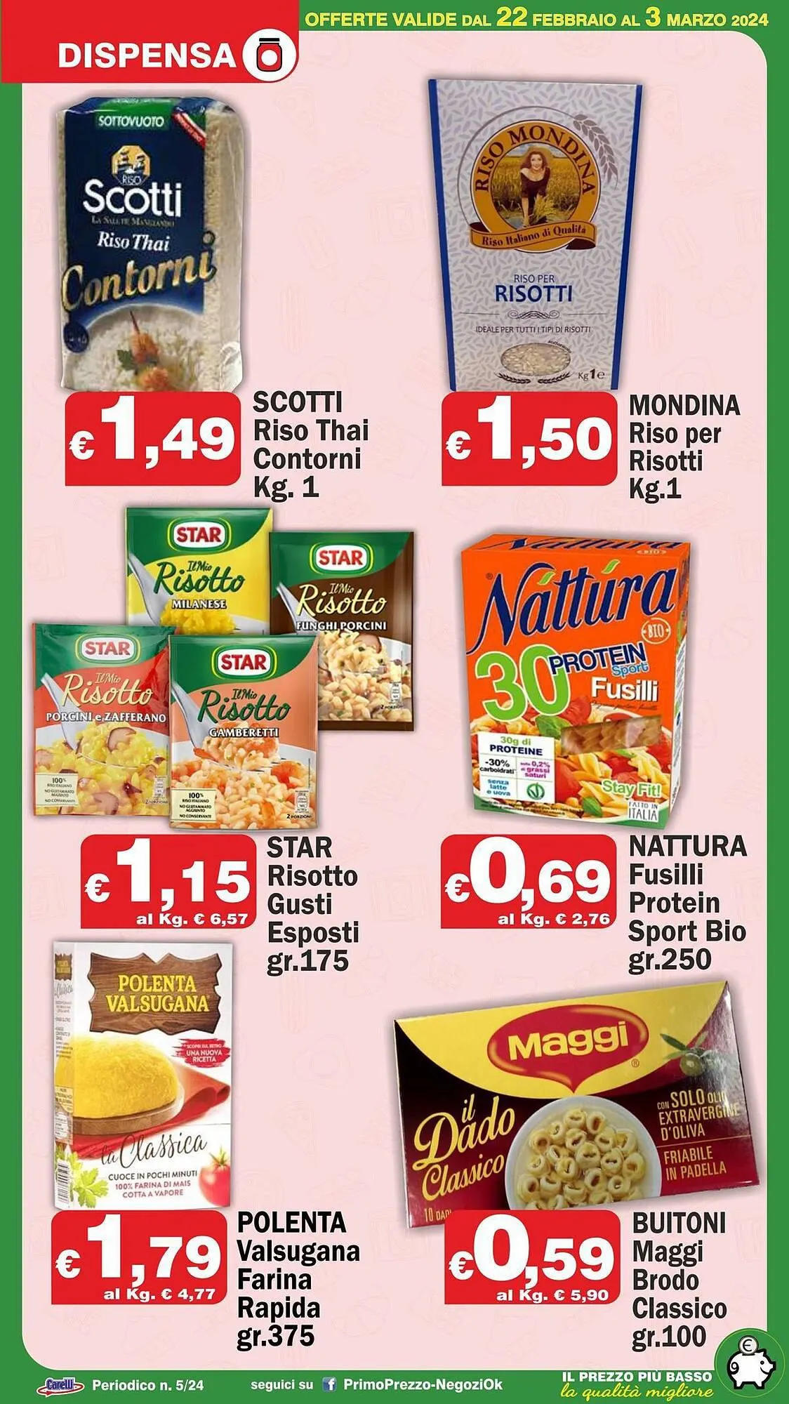 Volantino Primo Prezzo da 22 febbraio a 3 marzo di 2024 - Pagina del volantino 7