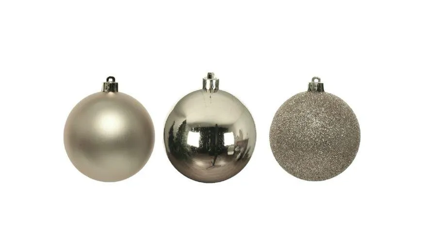 Pearl set 26 sfere natalizie perla