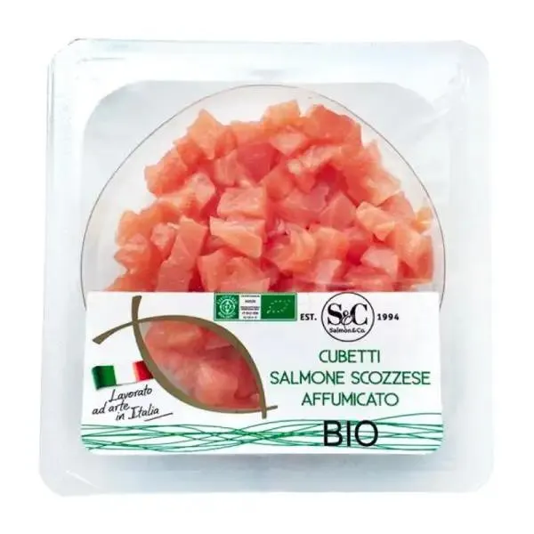 Foodlab Salmone affumicato bio a cubetti gr. 80