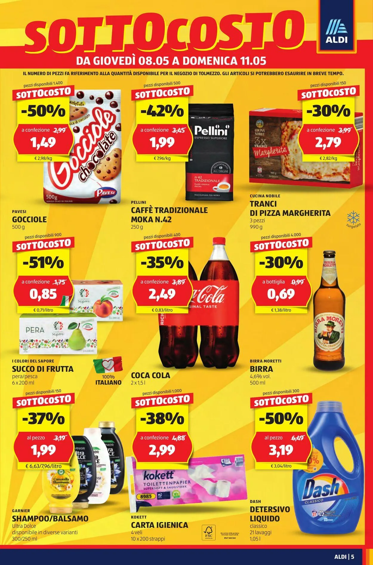 Aldi Volantino attuale da 4 maggio a 18 maggio di 2025 - Pagina del volantino 5