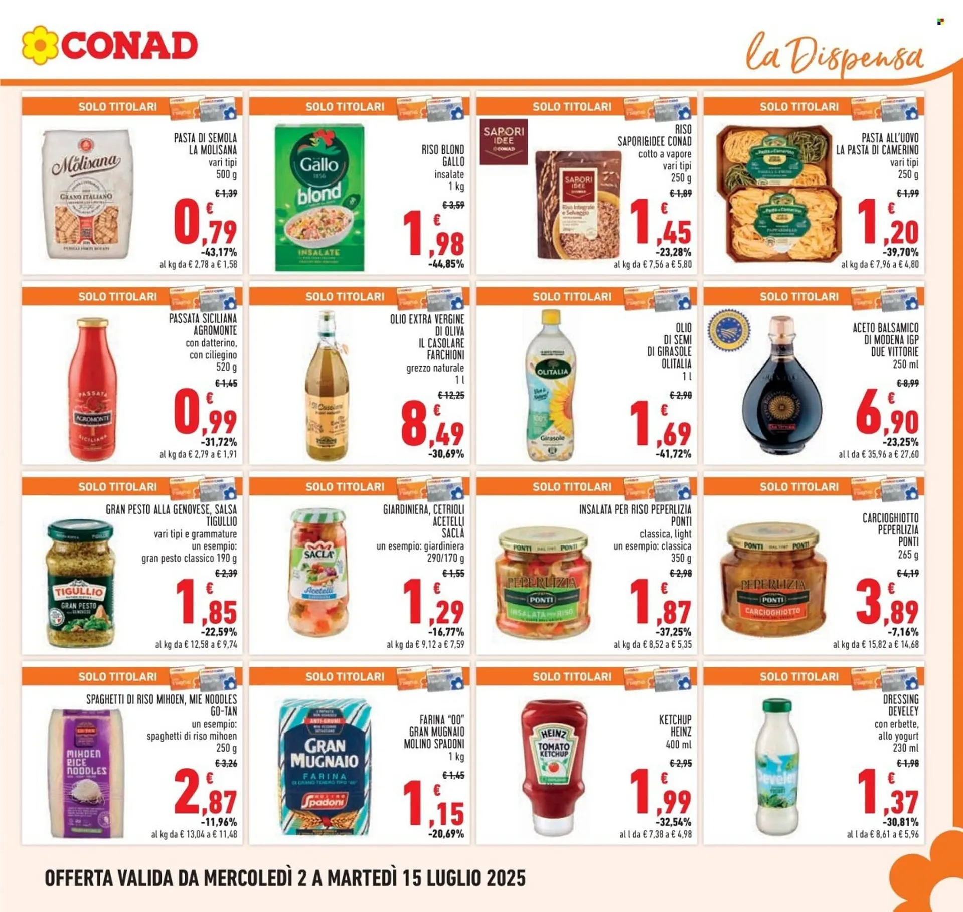 Volantino Conad da 2 luglio a 15 luglio di 2025 - Pagina del volantino 19