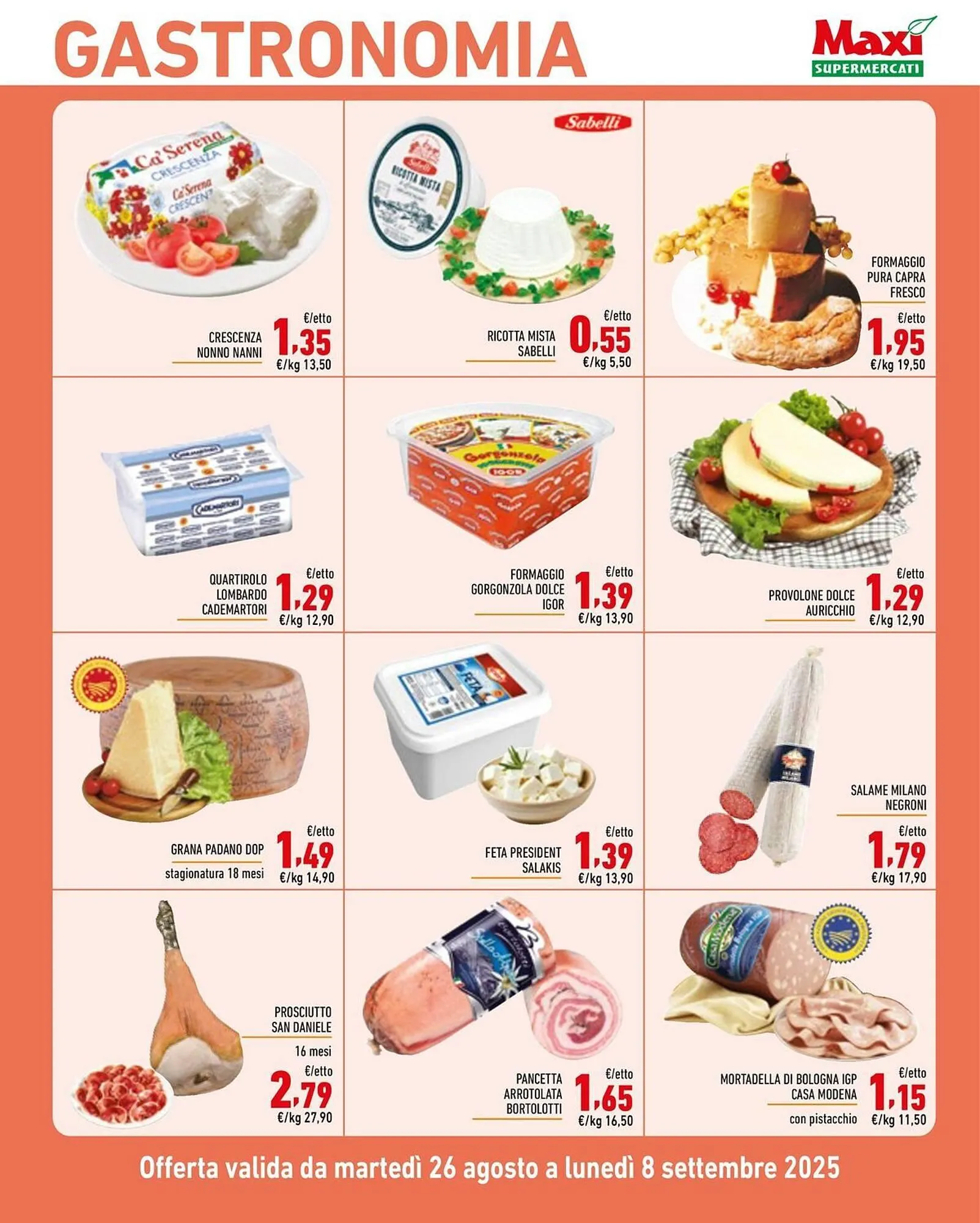 Volantino Maxi Supermercati da 26 agosto a 8 settembre di 2025 - Pagina del volantino 3