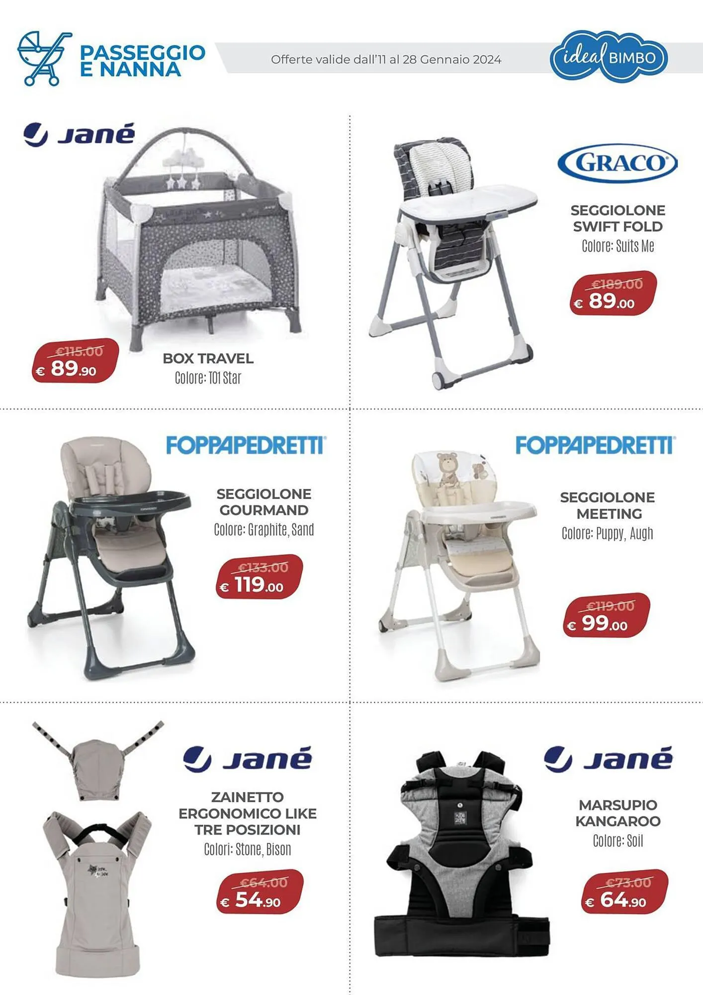 Volantino Ideal Bimbo da 11 gennaio a 28 gennaio di 2024 - Pagina del volantino 26