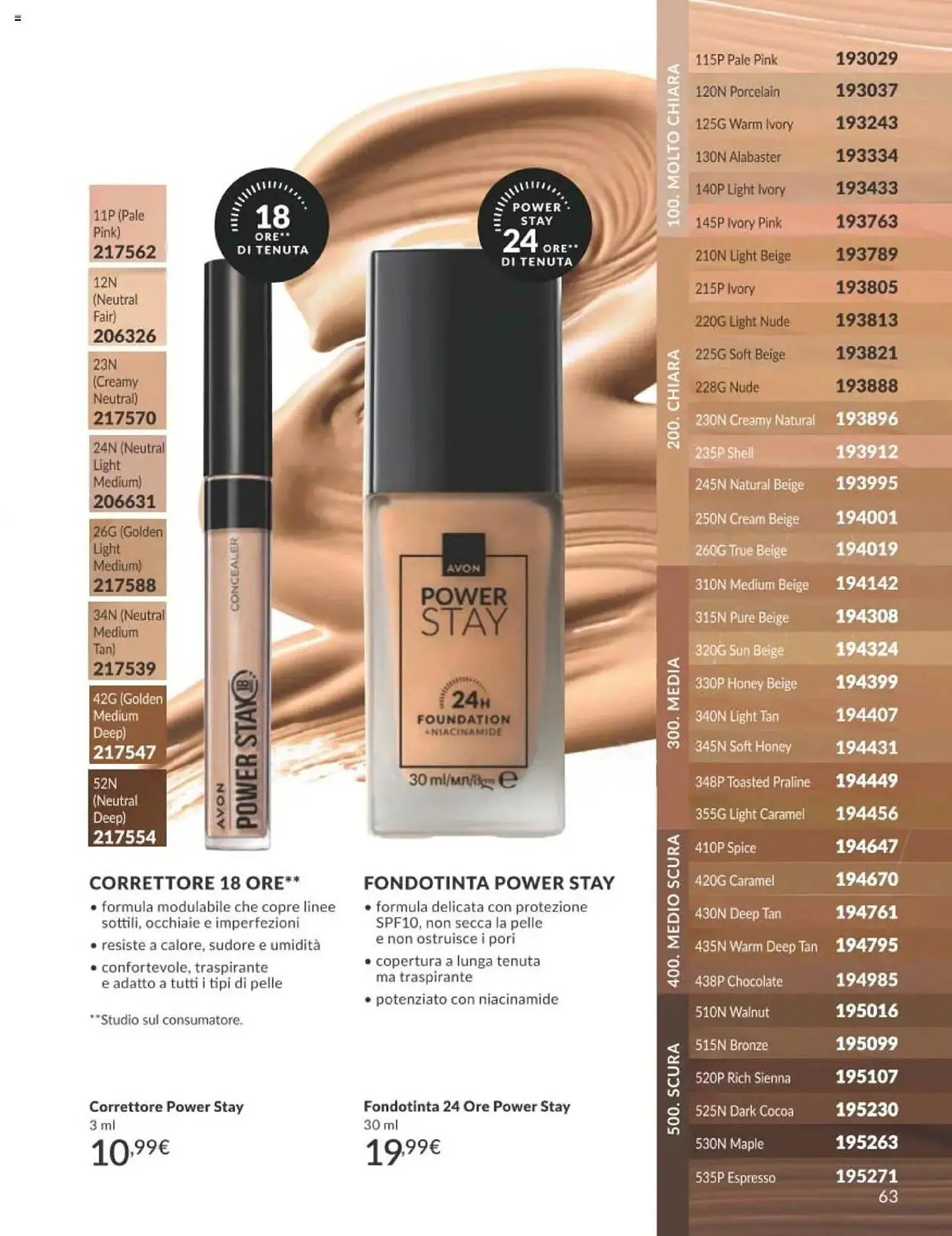 Catalogo Avon da 1 ottobre a 31 ottobre di 2025 - Pagina del volantino 63