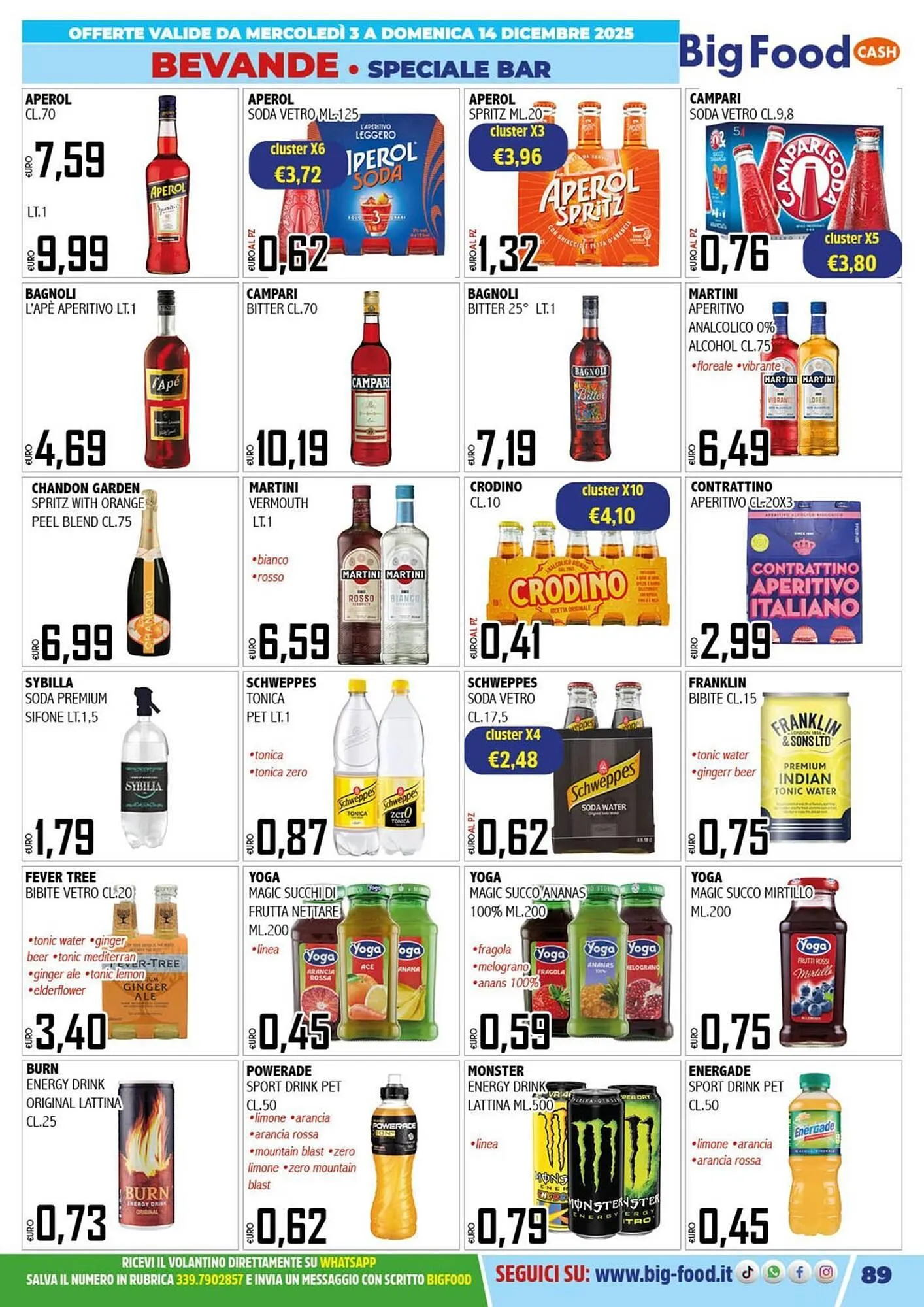 Volantino Big Food da 3 dicembre a 14 dicembre di 2025 - Pagina del volantino 88
