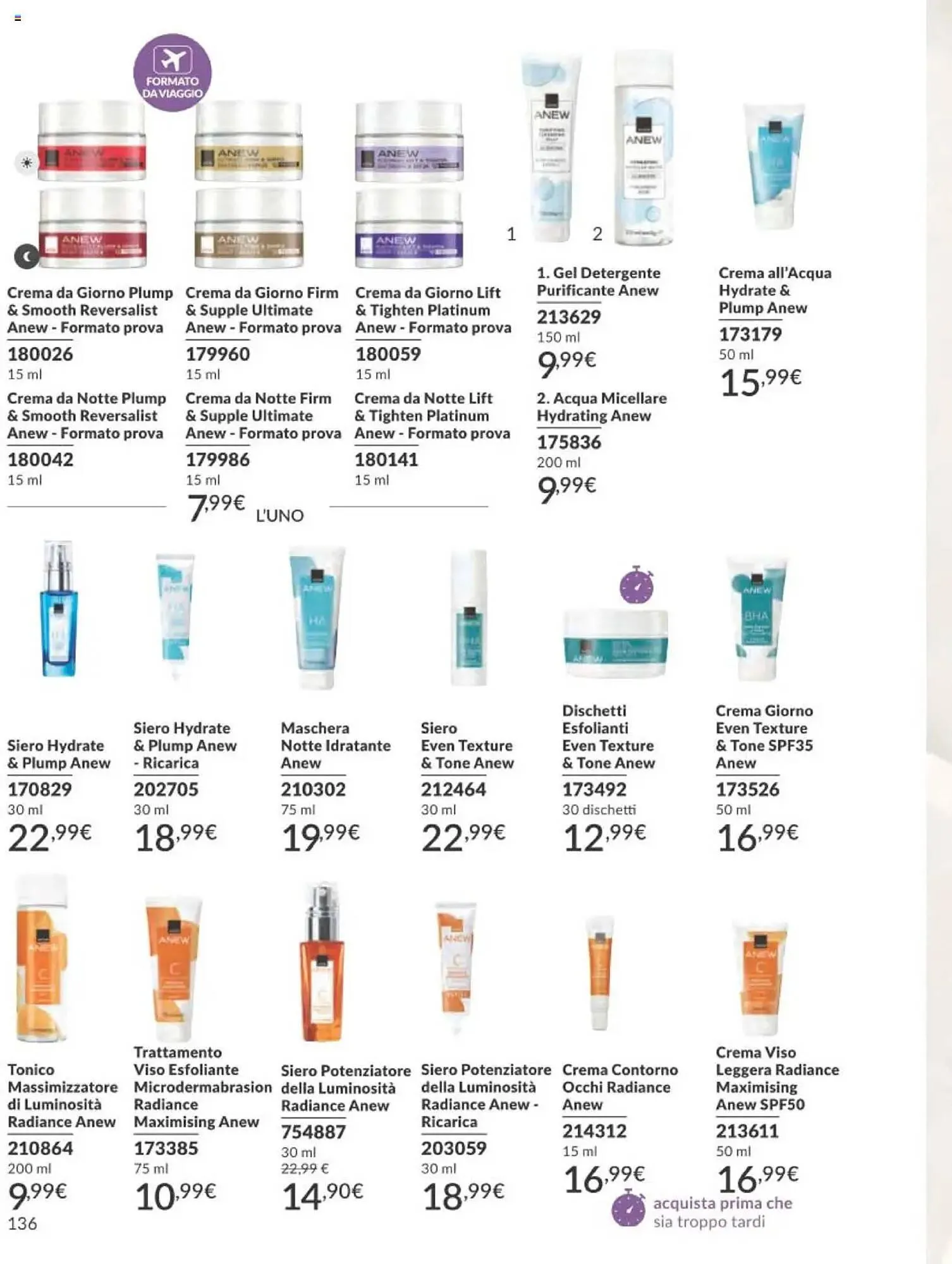 Catalogo Avon da 1 ottobre a 31 ottobre di 2025 - Pagina del volantino 136